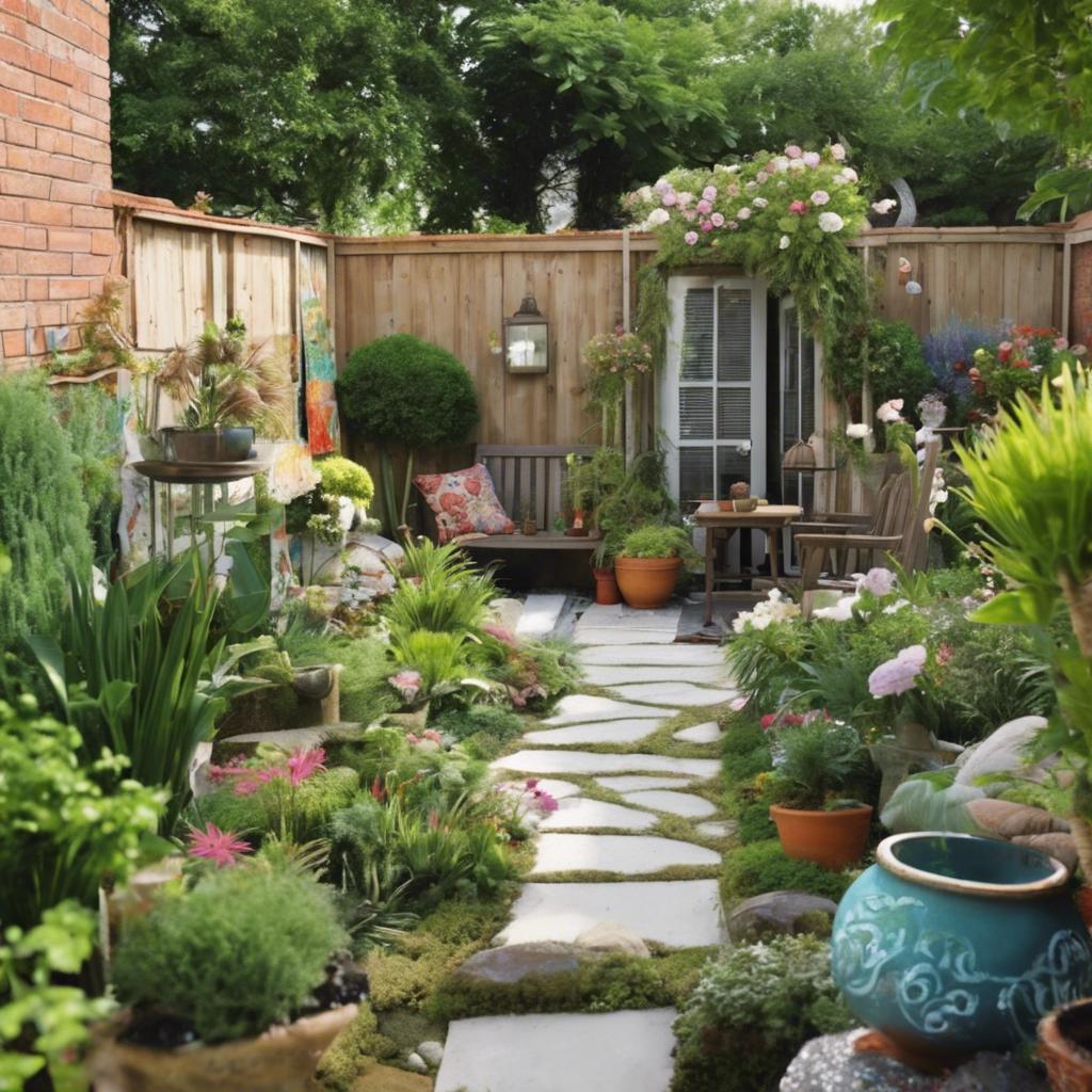 Creating the ​illusion of depth in a ‌small garden landscape