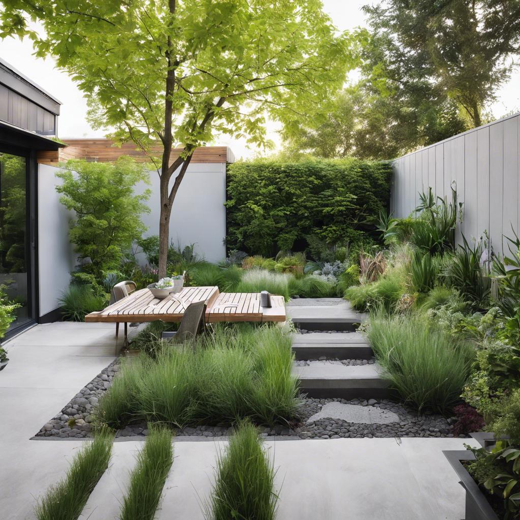 7.‍ Planting Strategies for a Lush and ‌Low-Maintenance Modern Backyard