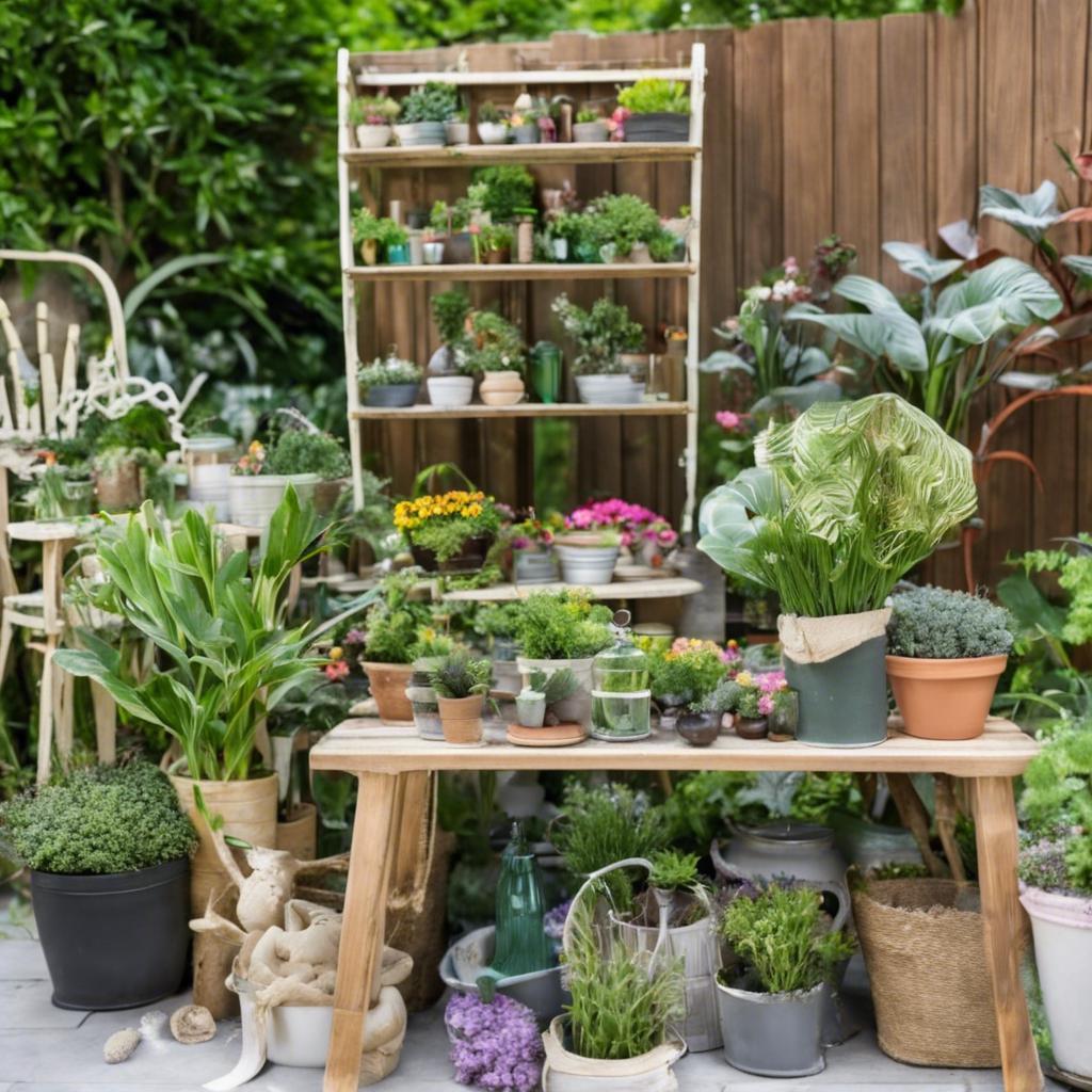 Repurposing Small ‍Containers ⁤as Planters