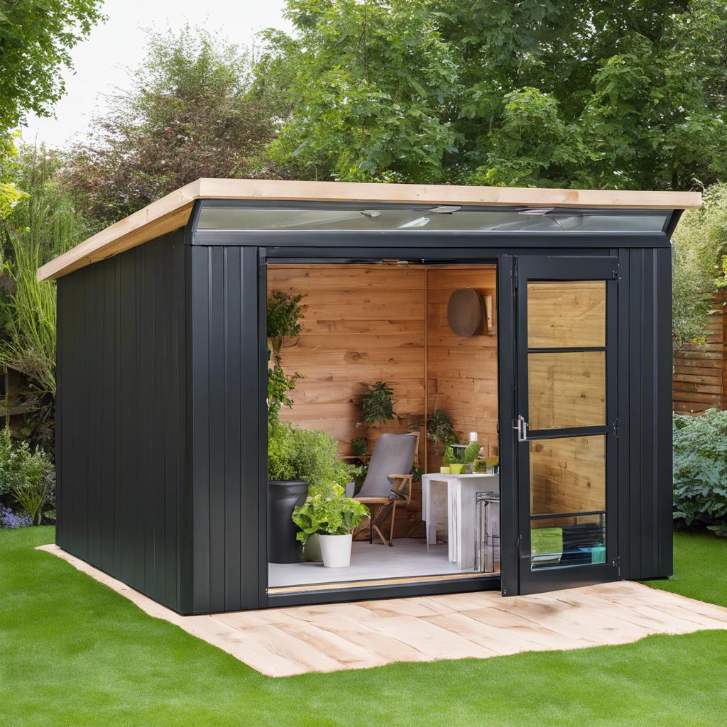 Sleek Design Elements: Incorporating Minimalist Features in Your Modern Shed