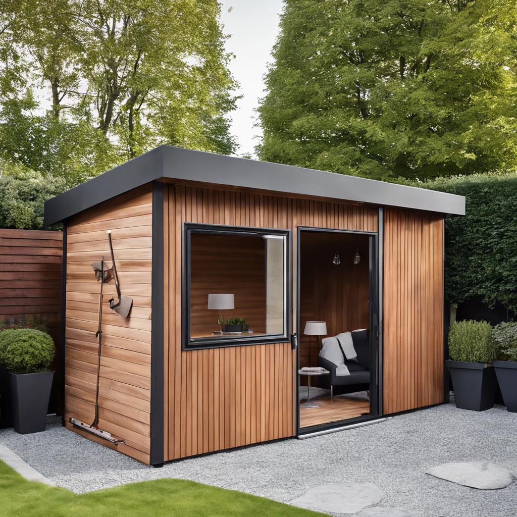 Seamless Integration: Blending Your Modern Shed with Your Existing Garden Design