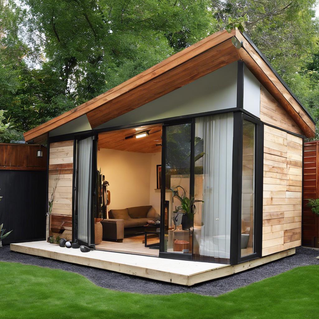 Maximizing Space with⁢ a Modern Shed