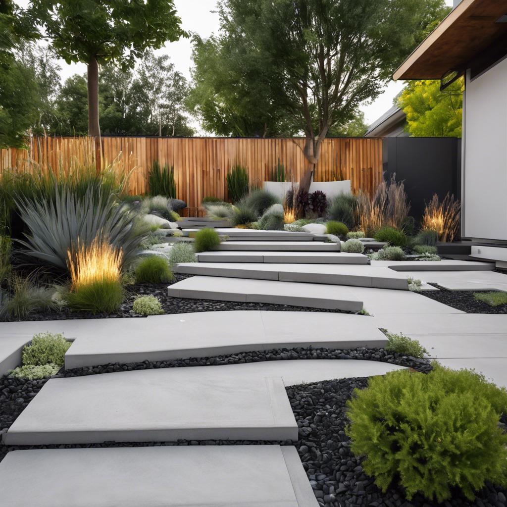 Choosing the⁤ Right​ Plants and ⁤Materials for a Contemporary Front Yard⁤ Landscape