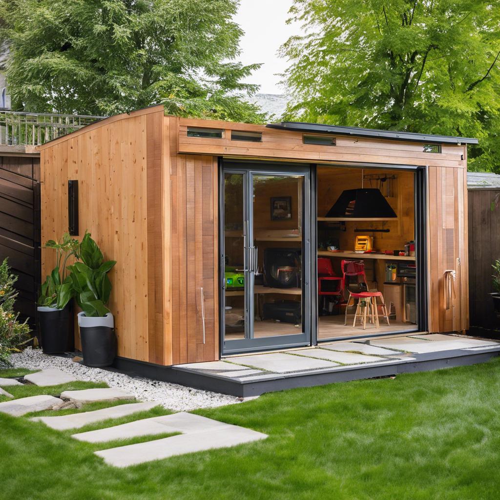 Introduction: The Rise of Modern‌ Sheds in ⁤Backyard Design