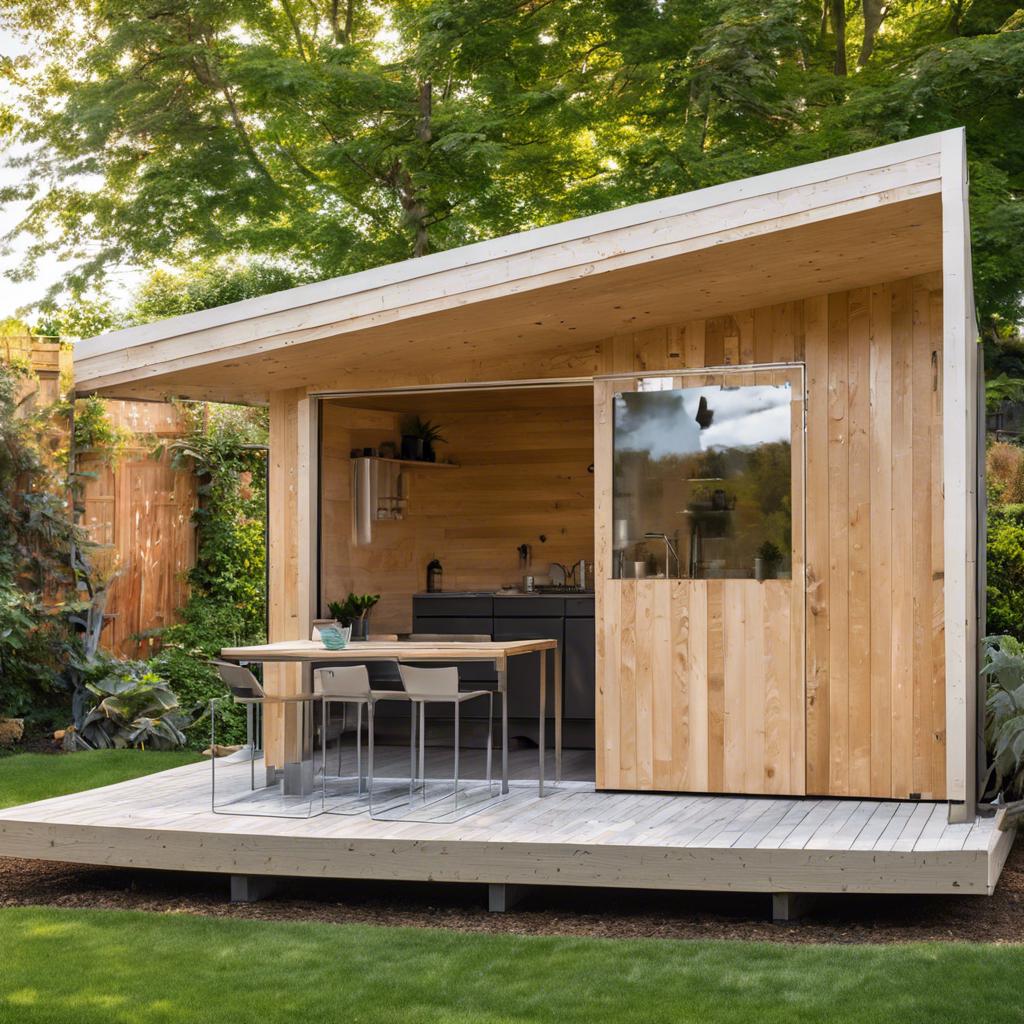 Embracing Minimalist Aesthetics in⁢ Shed Architecture