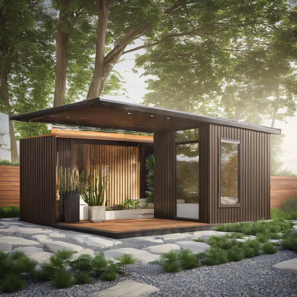 Embracing Minimalist⁣ and Sustainable ⁣Shed Designs