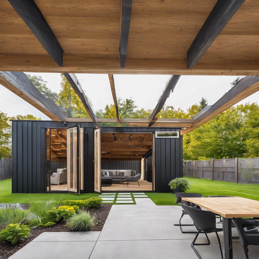 Enhancing Curb Appeal with Contemporary Shed ⁣Styles