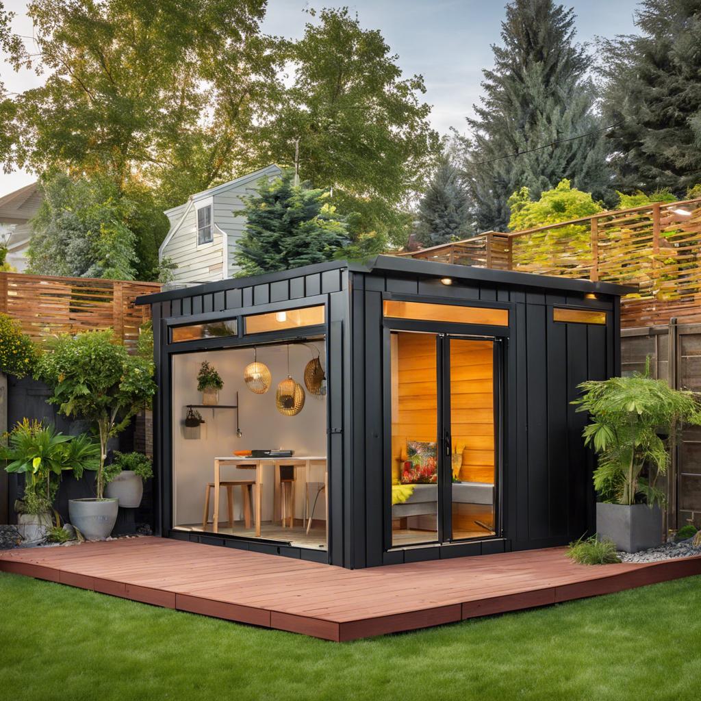 Beyond Storage: Utilizing⁤ Shed Spaces⁢ for Work and Leisure