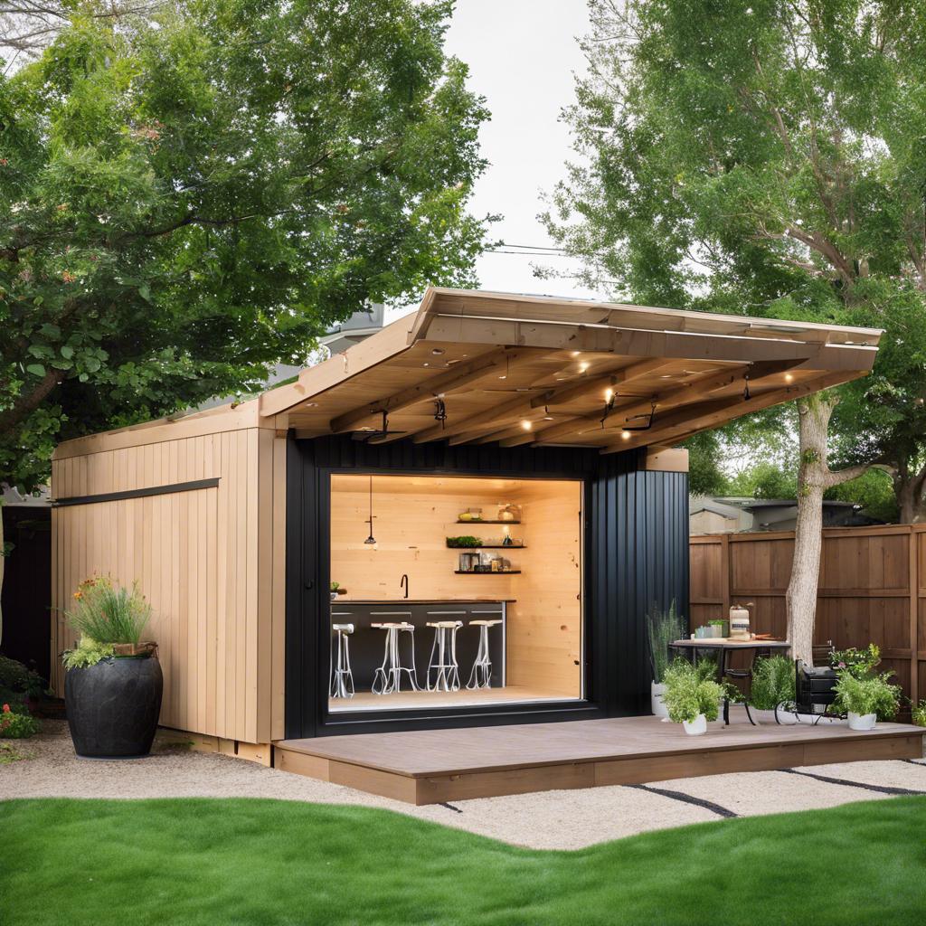 Transforming⁢ Your Backyard with a Modern Shed Makeover