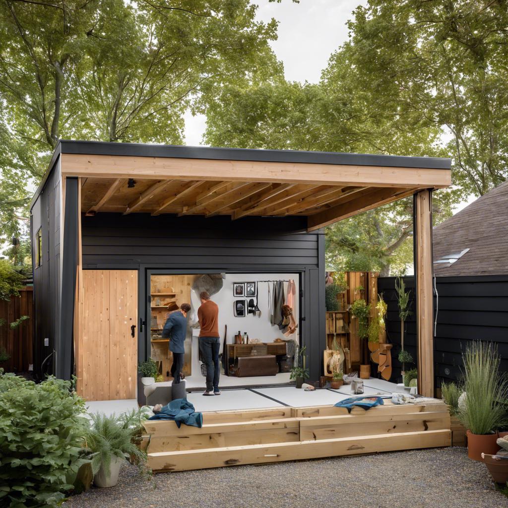 Embracing‌ Minimalism in ⁣Shed Design