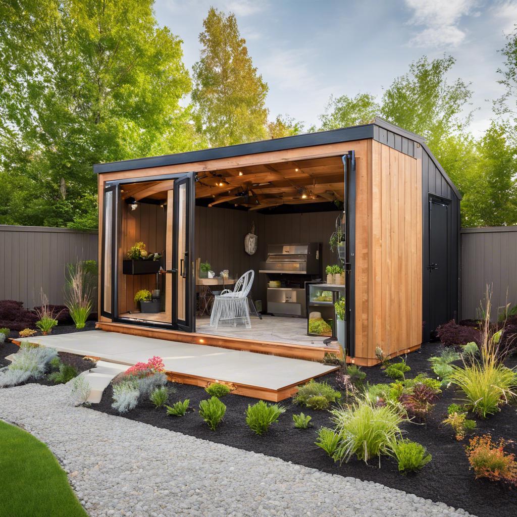 Blurring the‍ Lines Between Indoor and ‌Outdoor Spaces with Shed Design