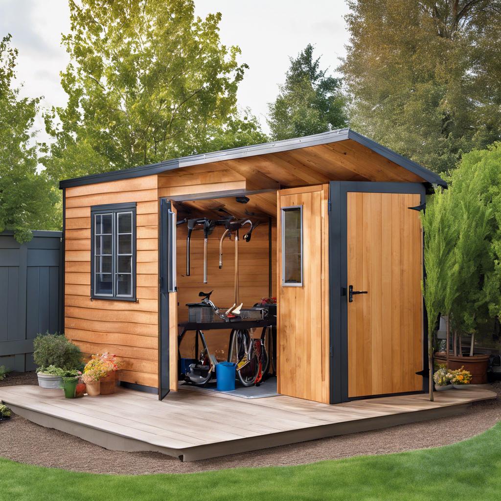 Enhancing Aesthetics with Trendy Shed Accessories