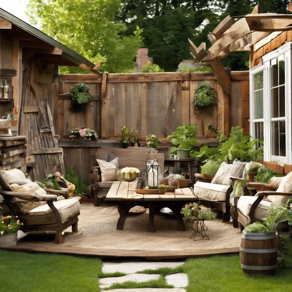 Enhancing Your Garden with Vintage Touches