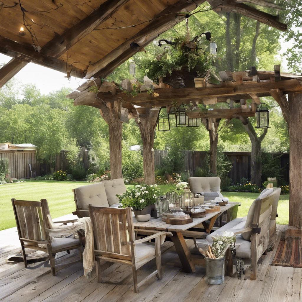 Personalizing Your Rustic‌ Retreat with‍ DIY Projects and Upcycled Items