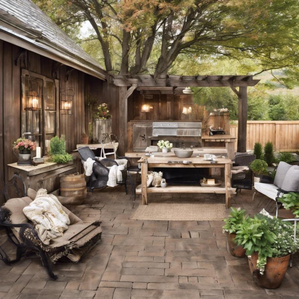 Designing a Rustic Barbecue Area ‌for Outdoor Cooking Fun