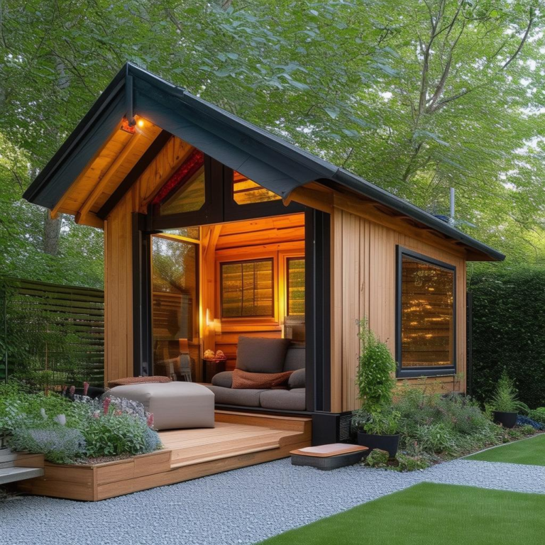 Compact Cabin Oasis: Creative Ways to Maximize Space in Your Small Backyard