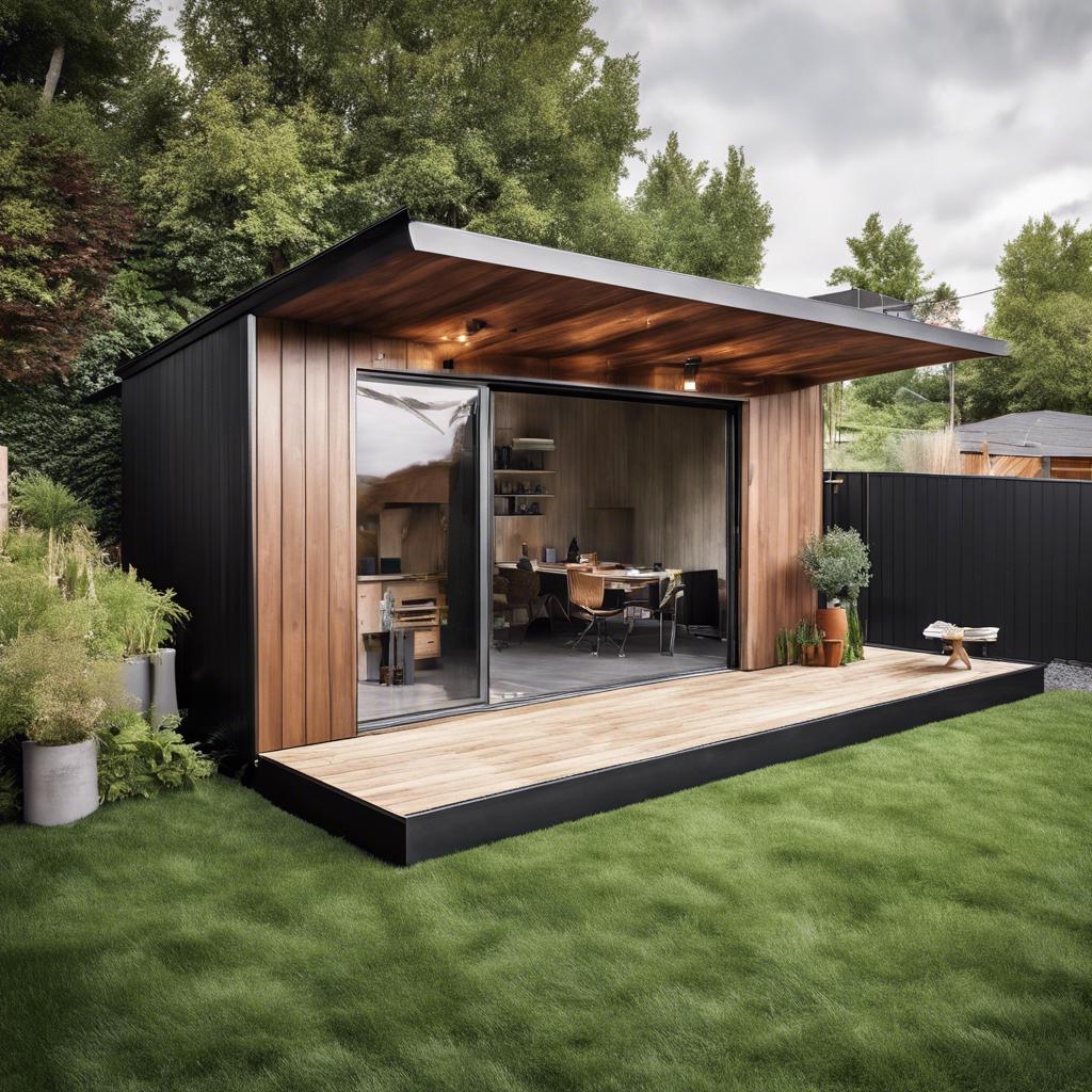 Maintenance Made Easy: Keeping Your Modern Shed Looking Its Best