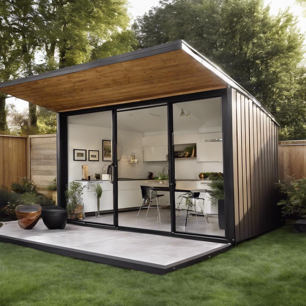 Storage Solutions:‍ Organizing ⁤Your Outdoor Space with a Modern Shed