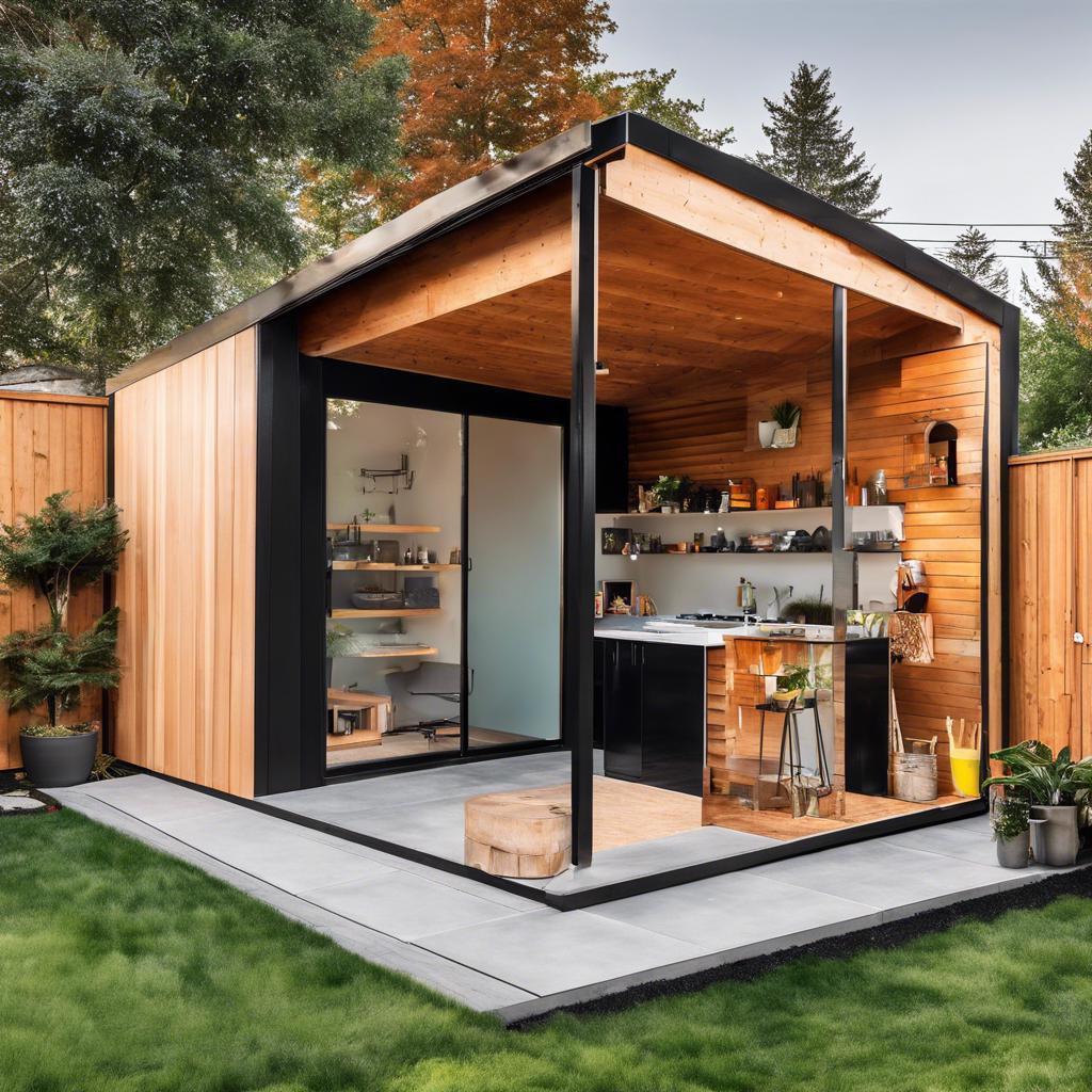 Creating a Tranquil Retreat: Utilizing Modern Sheds for Relaxation and Leisure