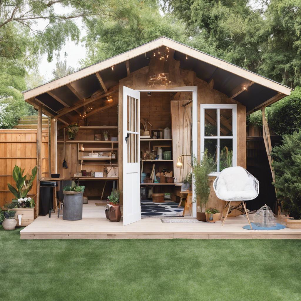 Accessorizing Your Shed: Furniture,‌ Decor, and⁢ More