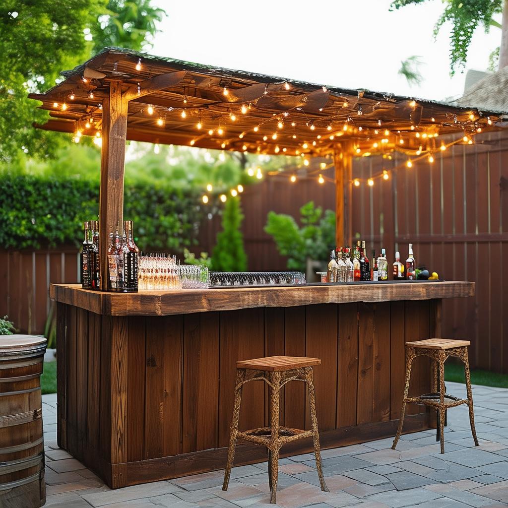 One-of-a-Kind Backyard Bar Concepts to Elevate Your Outdoor Gatherings