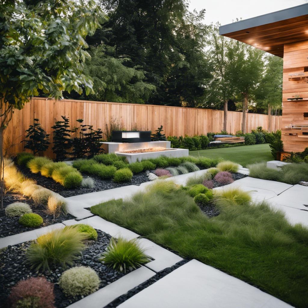 Utilizing Smart Landscaping in Your Modern Backyard