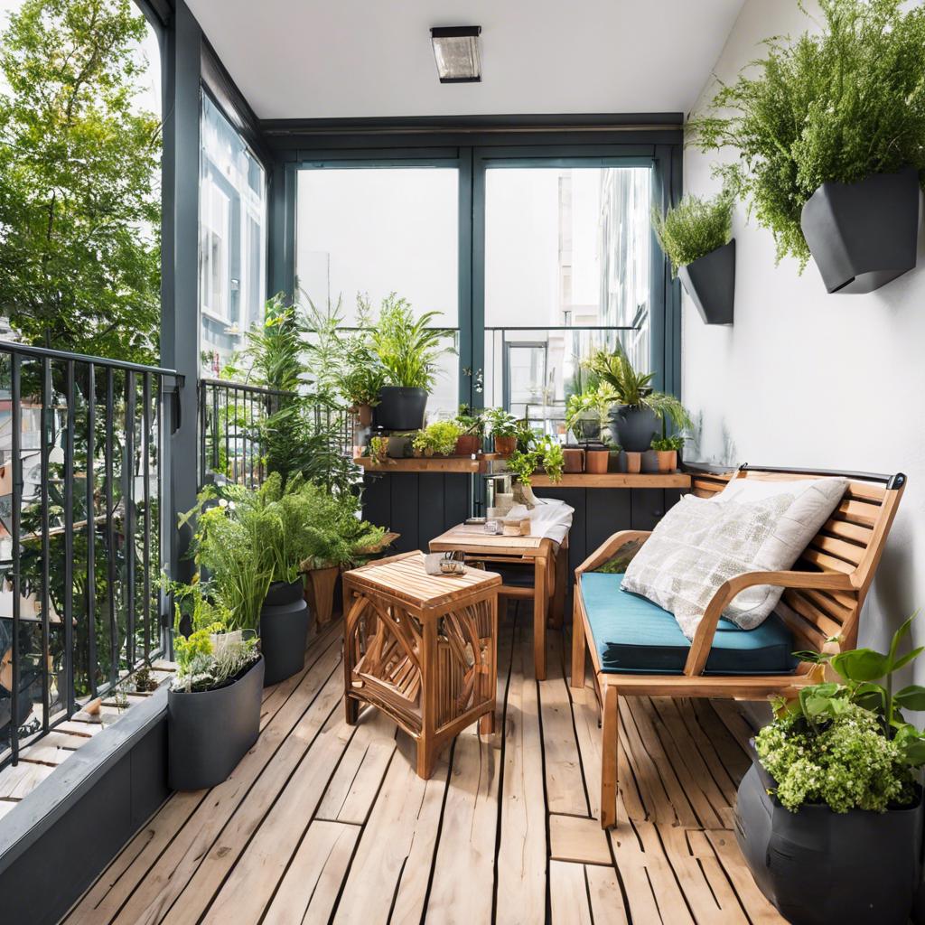 Utilizing Vertical Space: Small⁢ Balcony ​Design Strategies