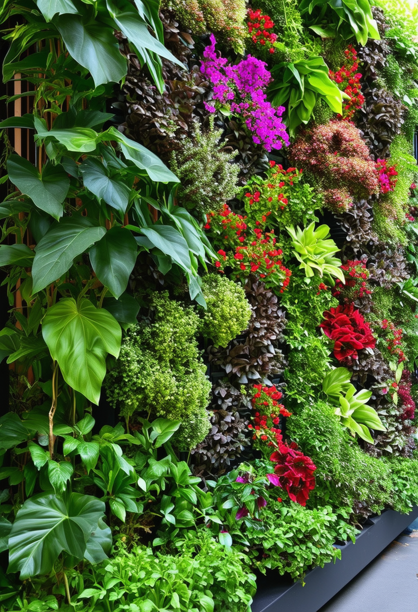 Ascending Nature: The Beauty and Benefits of Vertical Gardens