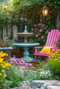 Charm Your Garden with Retro Flair