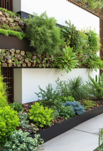 Charming Inspirations for Compact Garden Walls