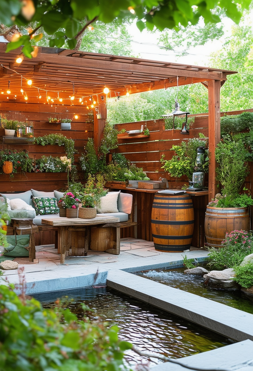 Charming Ways to Enhance Your Tiny Backyard