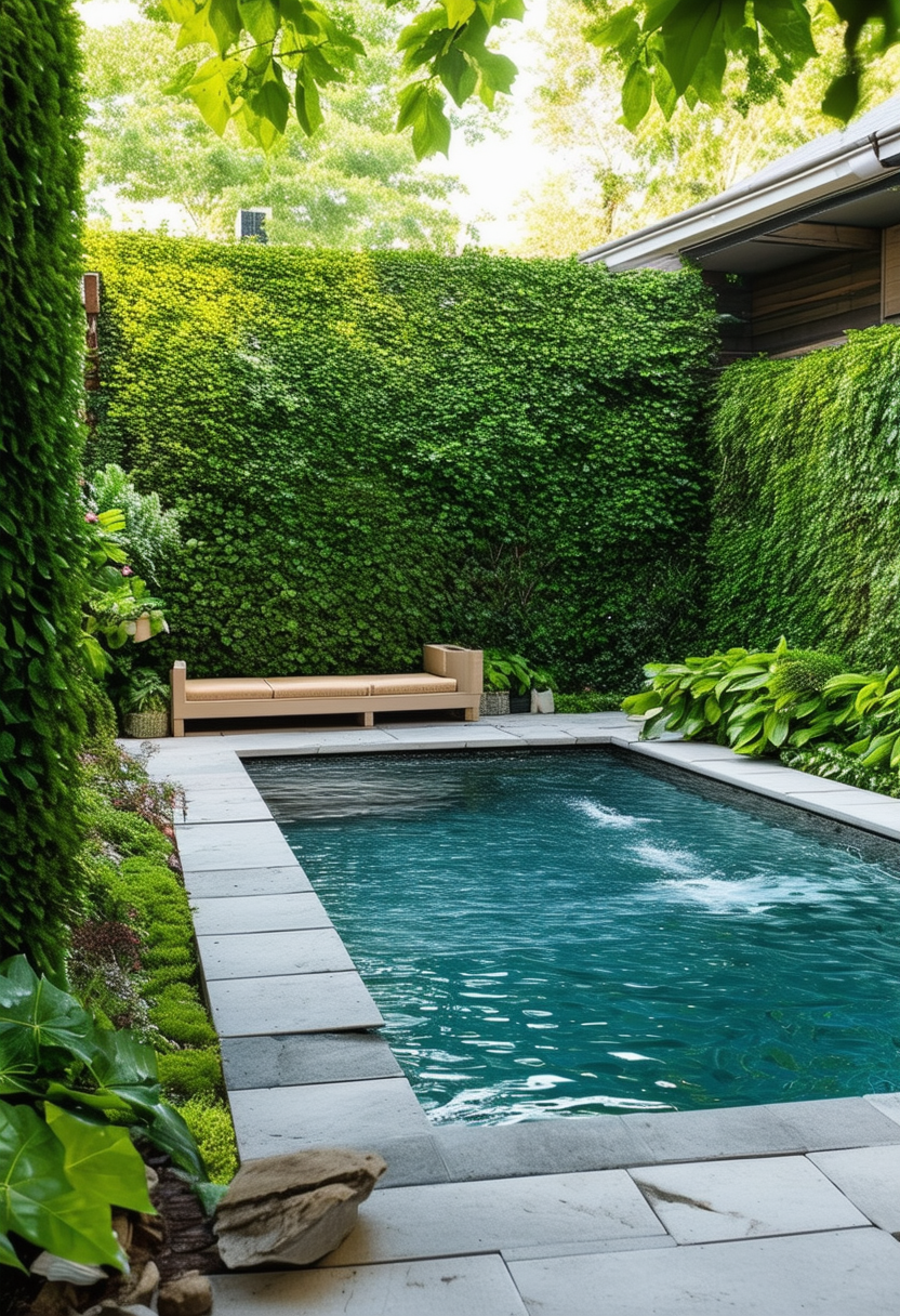 Compact Oasis: The Charm of Small Backyard Pools