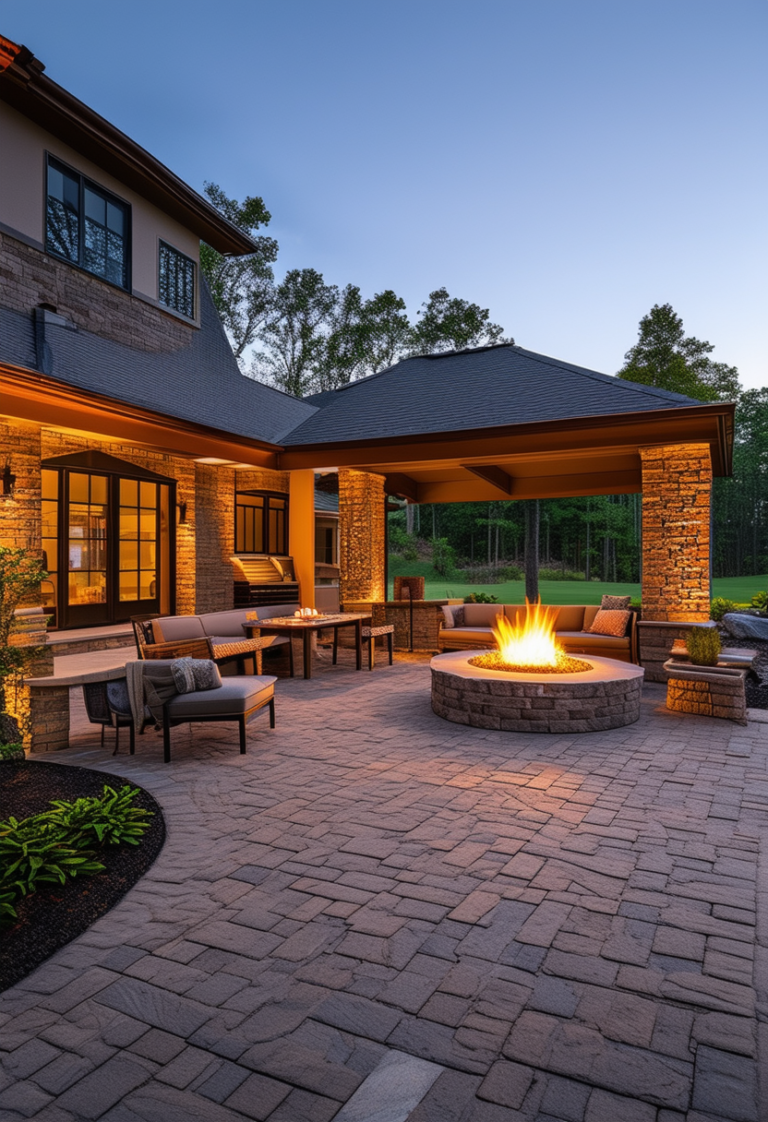 Crafting Unique Outdoor Spaces with Paver Patio Designs