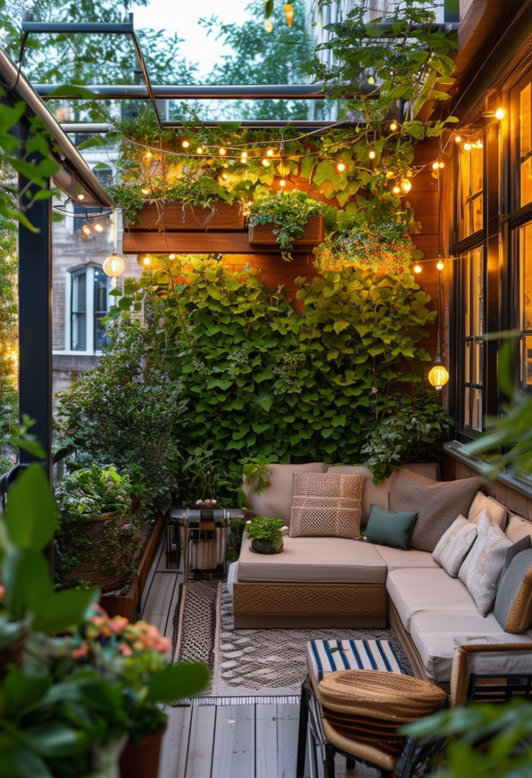 Creating a Lush Oasis on Your Tiny Balcony