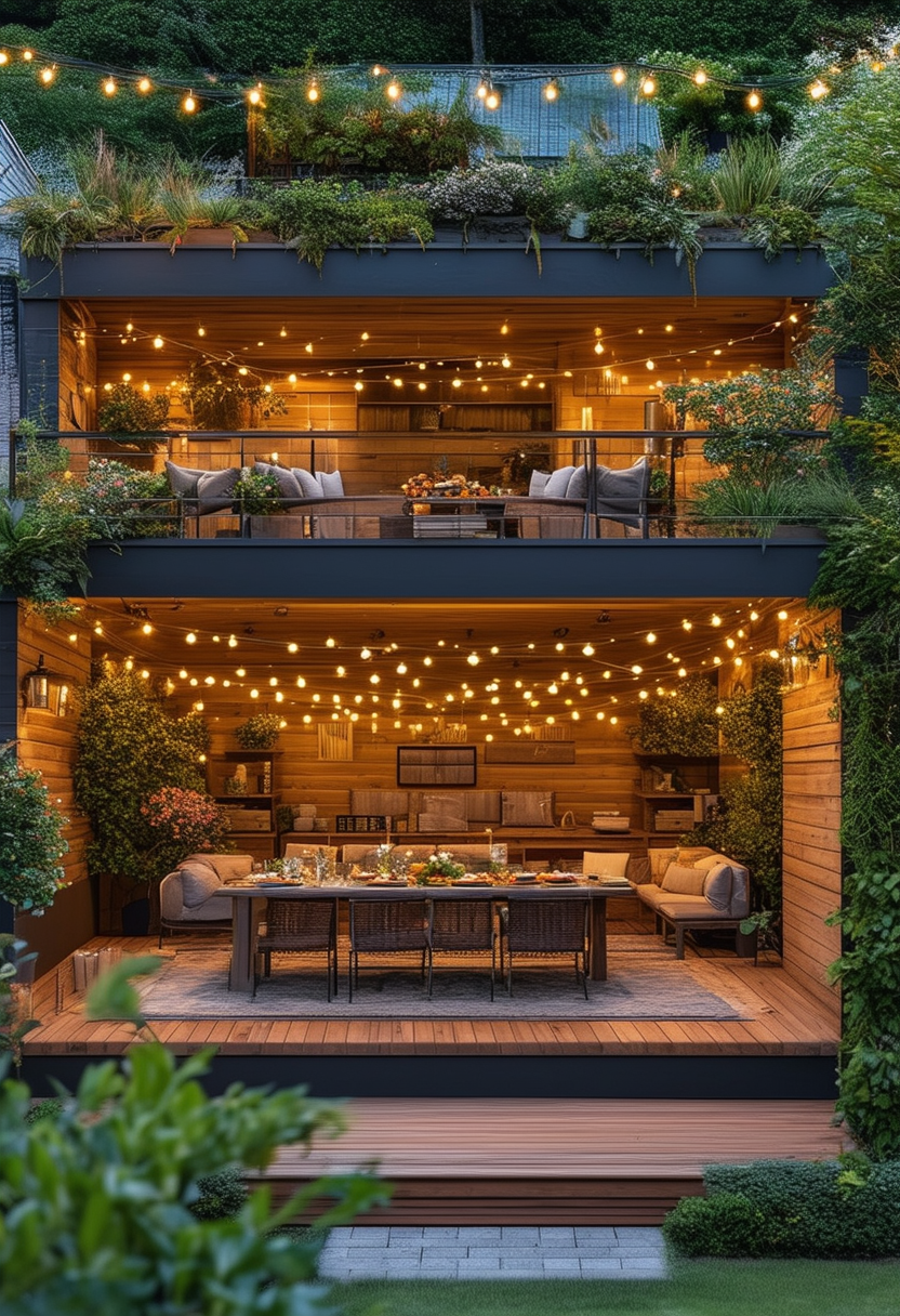 Double Decker Deck Delights: Creative Ideas for Your Outdoor Space