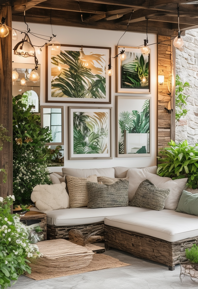 Enhancing Your Outdoor Oasis: Stylish Ideas for Patio Wall Decor