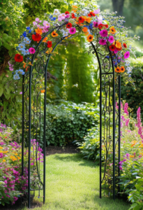 Forged Elegance: The Beauty of Metal Garden Arches