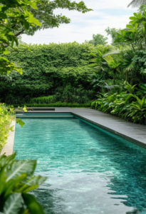 Harmonious Natural Pool Landscaping Integration