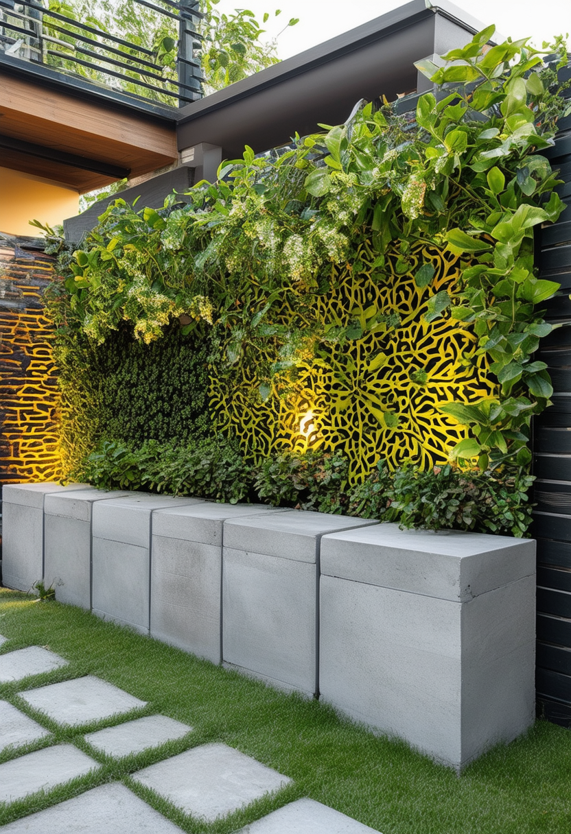 Innovative Designs for Cinder Block Fences