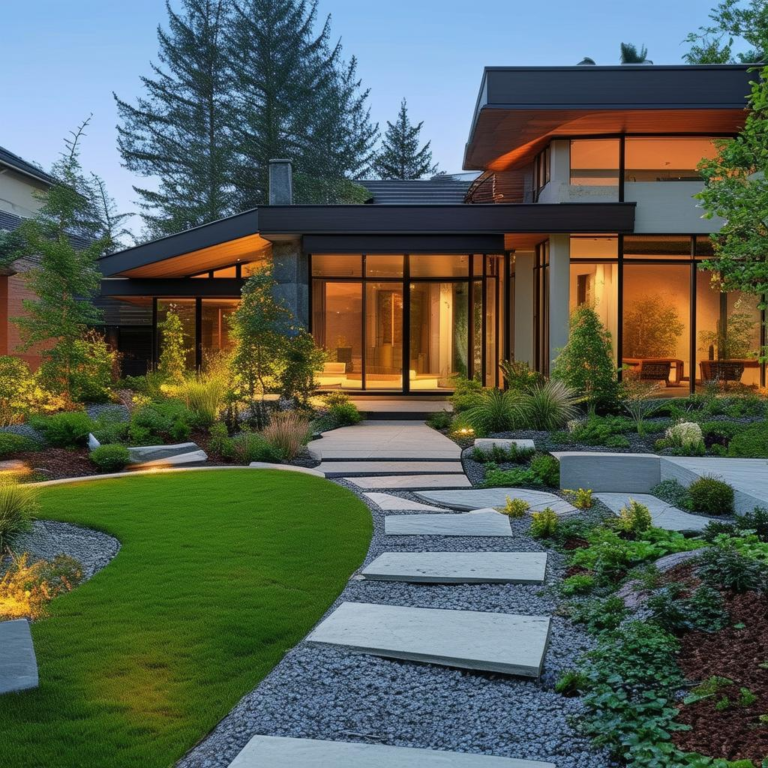 The Art of Contemporary Front Yard Landscaping