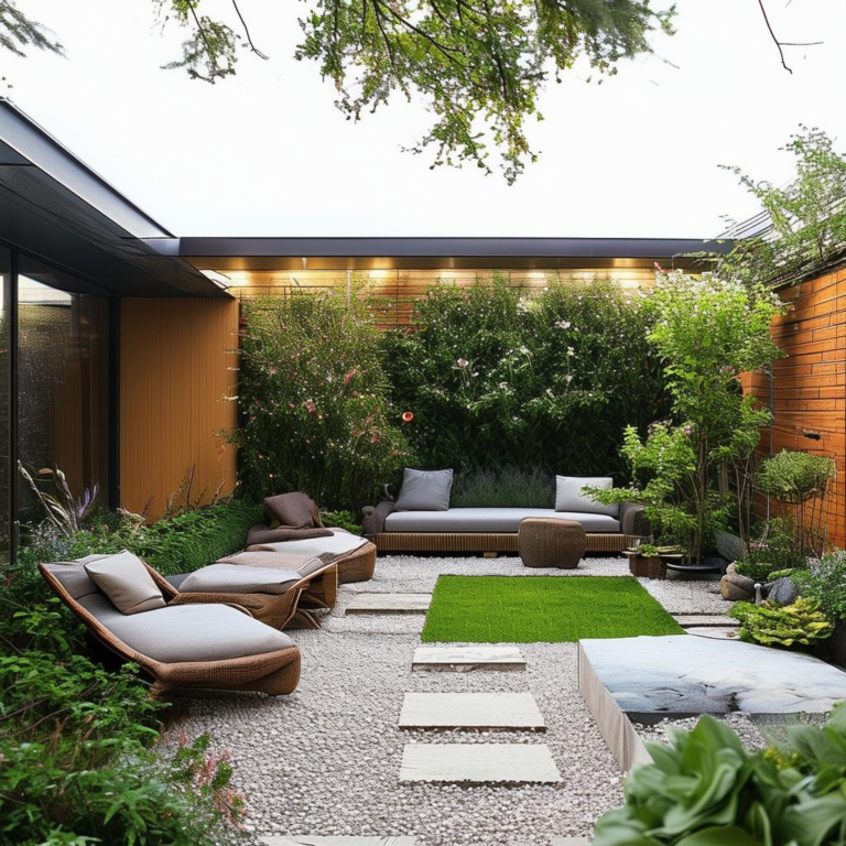 The Art of Contemporary Small Backyard Landscaping