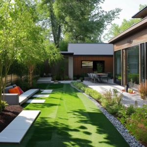 Revolutionizing Outdoor Spaces: Contemporary Small Backyard Landscaping