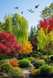 Nature’s Art: The Beauty of Landscaping Trees