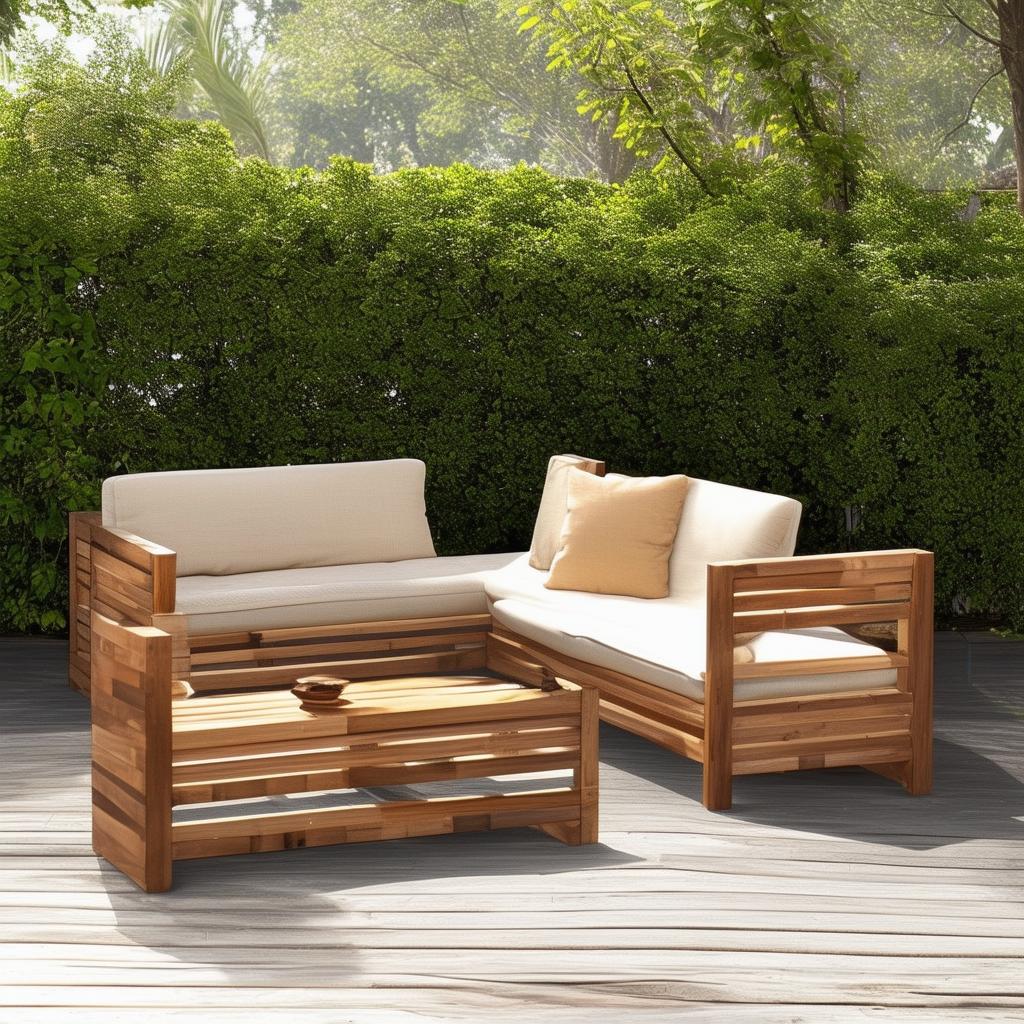 Embrace the Beauty of Wood: Enhance Your Outdoor Space with Timeless Furniture Choices