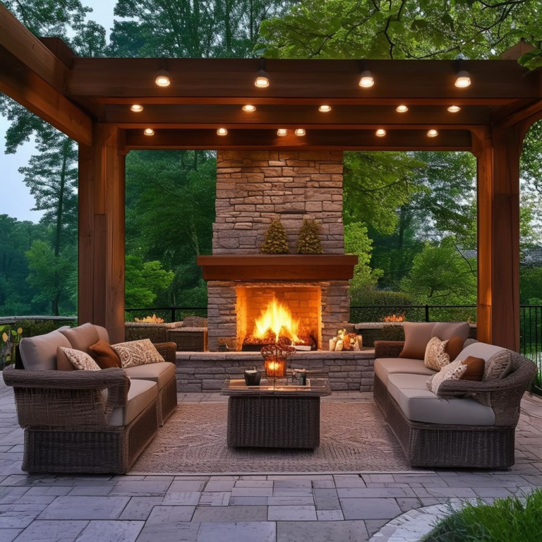 Cozy Outdoor Living: Fireplace Patio Inspiration