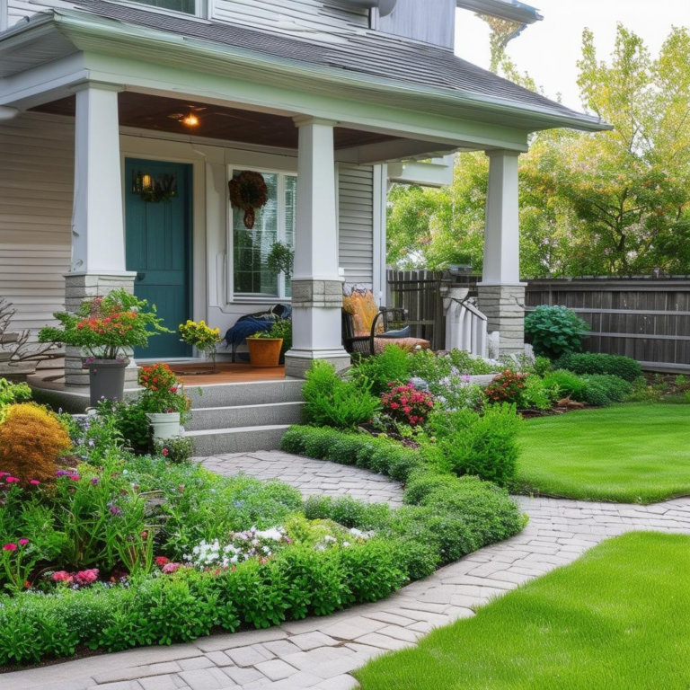 Crafting a Charming Front Yard Oasis