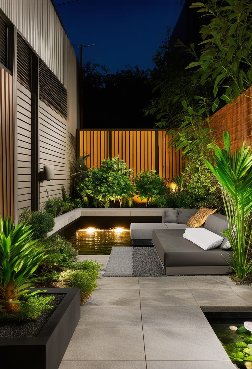 Small Backyard Oasis: Modern Landscaping Ideas