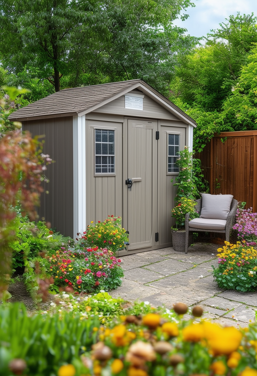 The Art of Organizing: Resin Storage Sheds for Your Outdoor Space