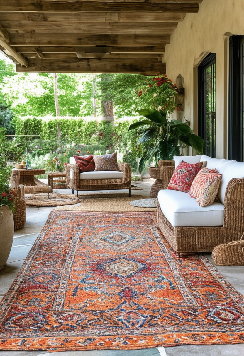 The Art of Outdoor Elegance: Enhancing Your Patio with Stylish Rugs