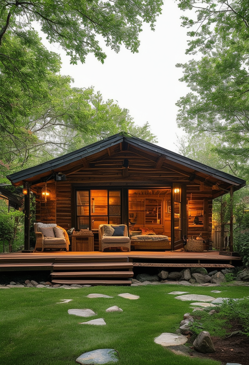 The Charm of Backyard Cabins: A Cozy Retreat Just Steps Away
